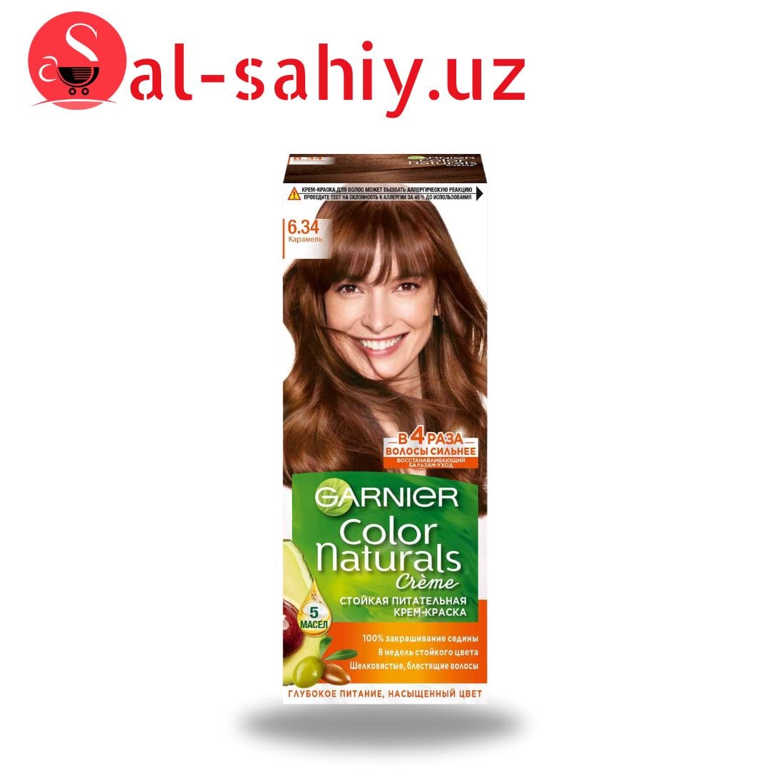 Краска д\в. Color Naturals 6.34 карамель