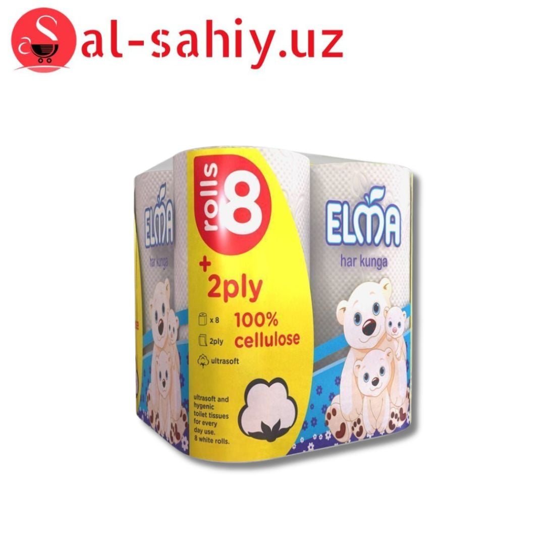 Туалетная бумага Elma 8