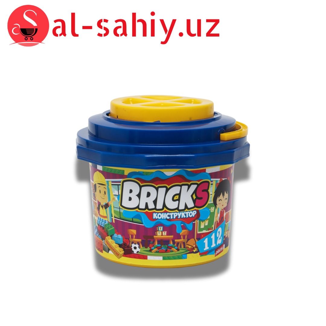 Игрушка - Ведро Лего 110 PIECES