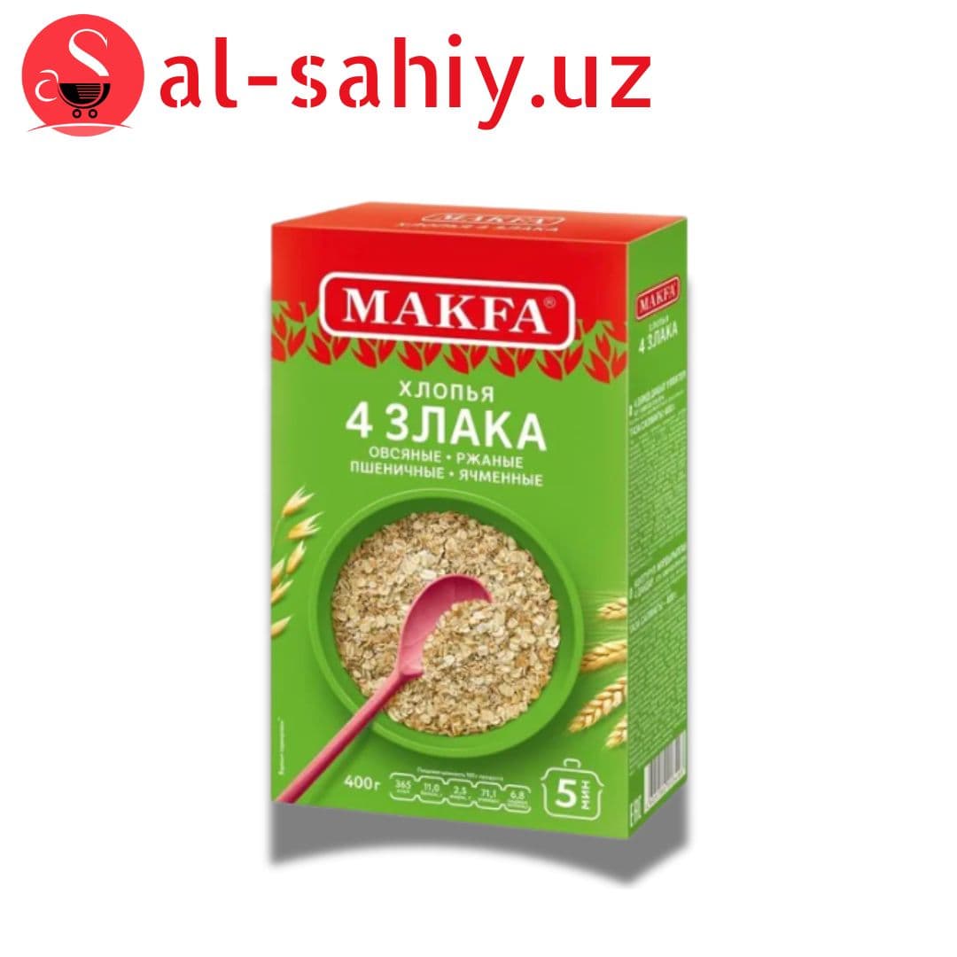Хлопя овсяные Makfa 520гр овсяные ржаные