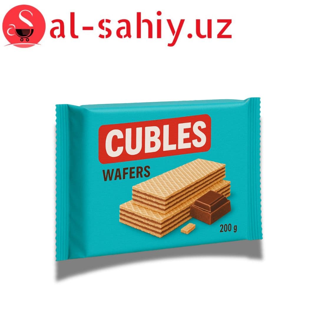 Вафли "CUBLES" 200г