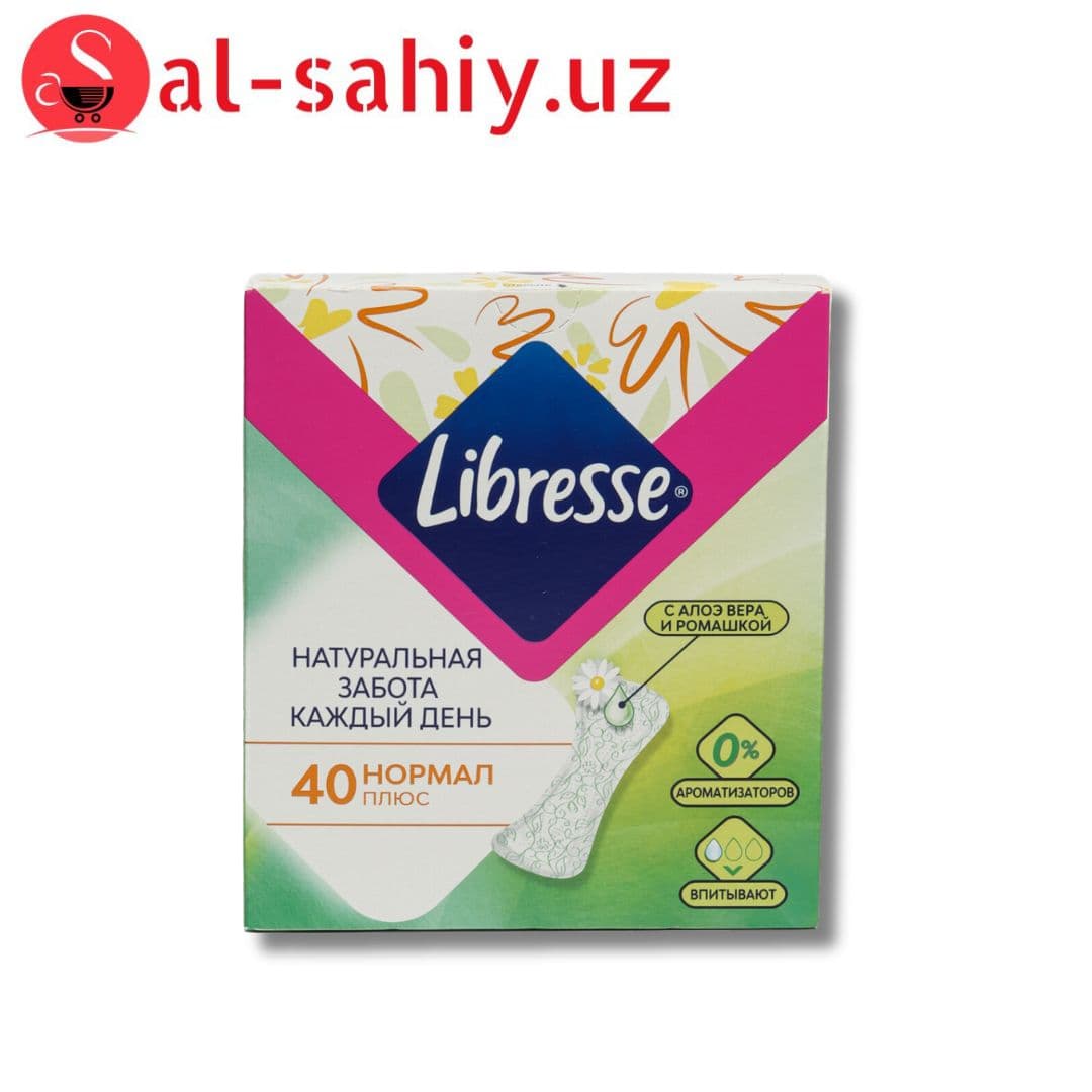 Ежедневки LIBRESSE Natural Care Normal 40шт