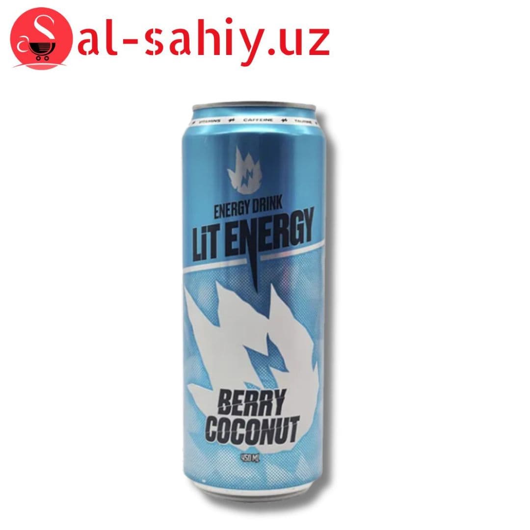 Энергетический напиток Lit Energy Berry Coconut Ягода 0,45л
