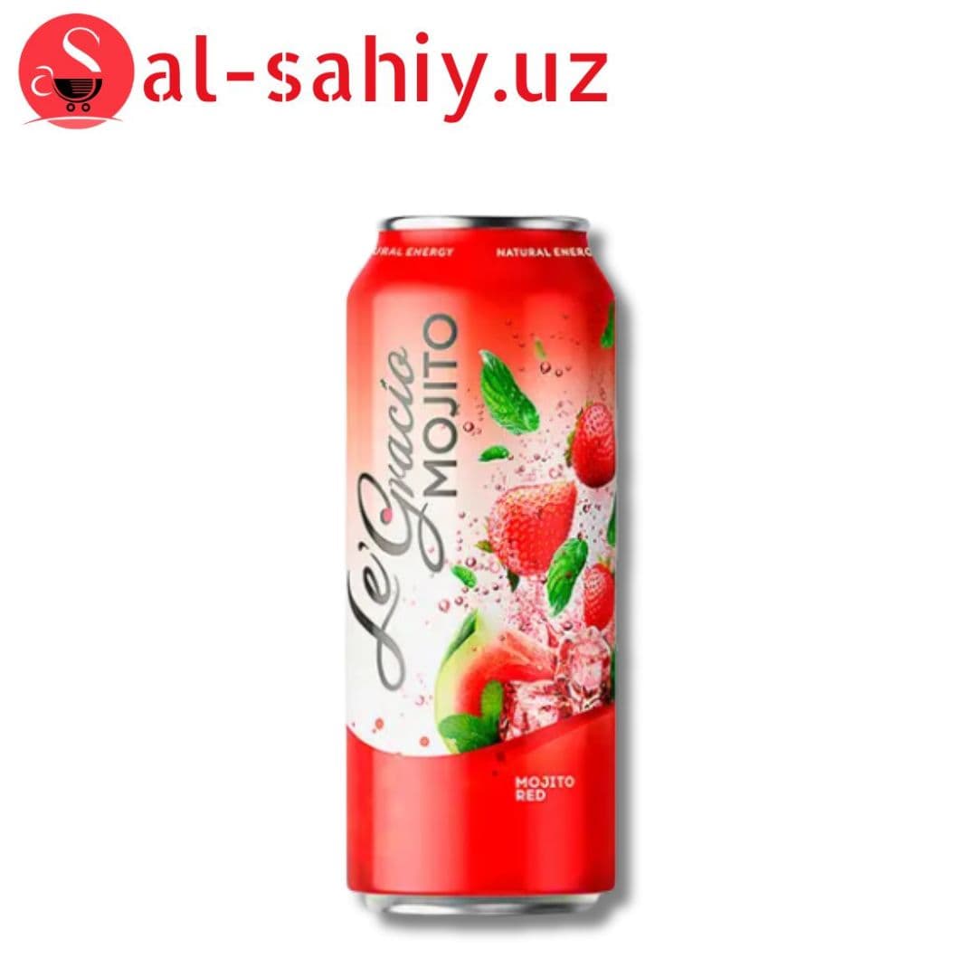 Gracio Lemonade 0.45л Mojito Red Can