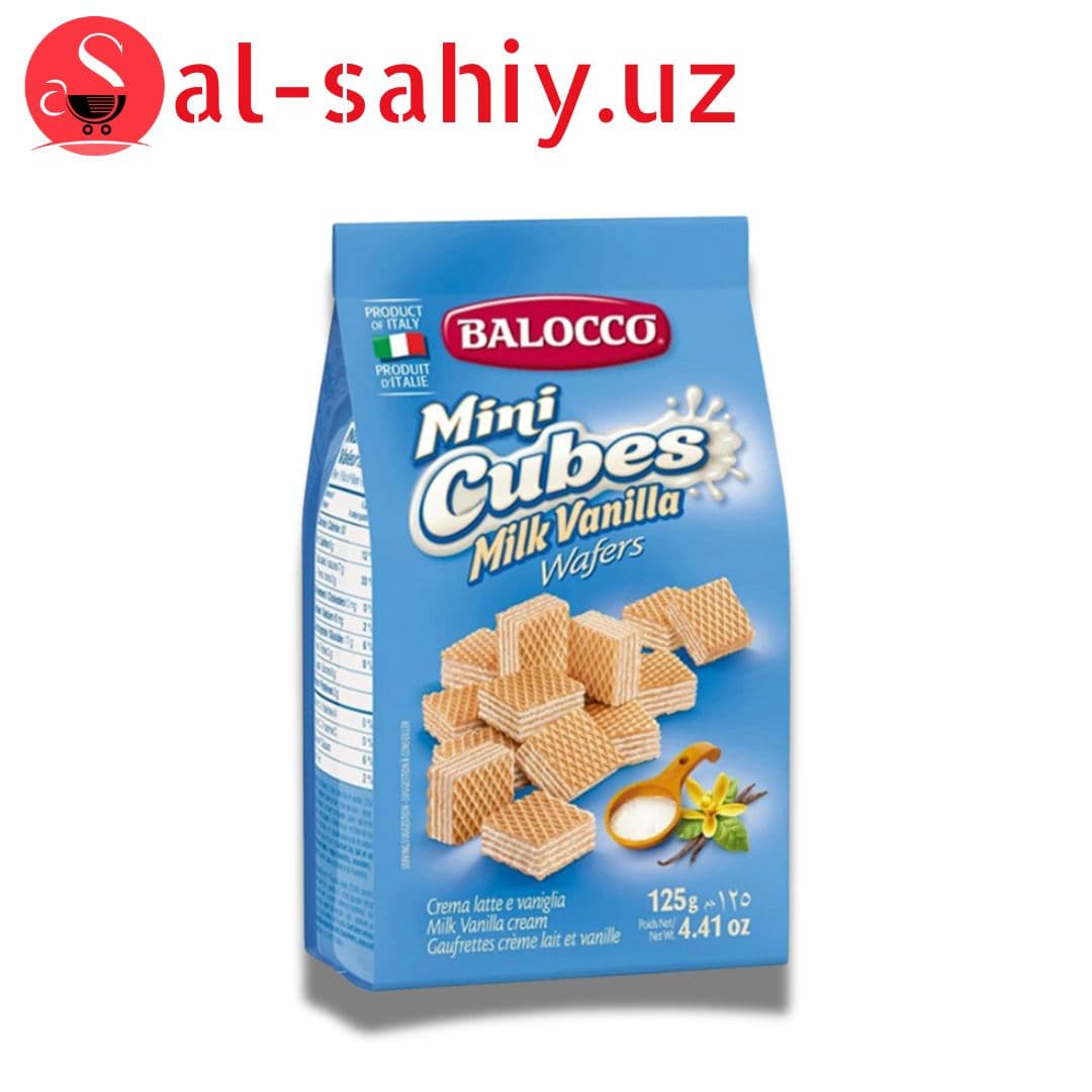 Вафли "Мини кубес" молочный 400гр