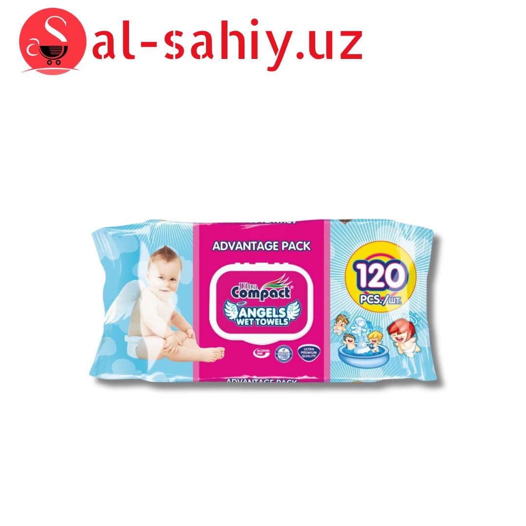 Влажный салфетки Ultra compact 120 шт