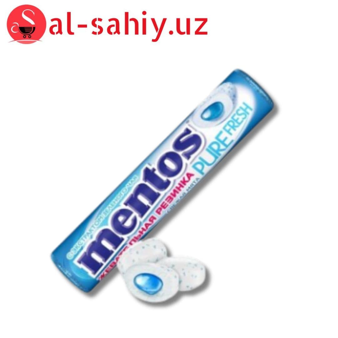 Живательный резинка MENTOS CHEWING GUM ARCTIC MINT