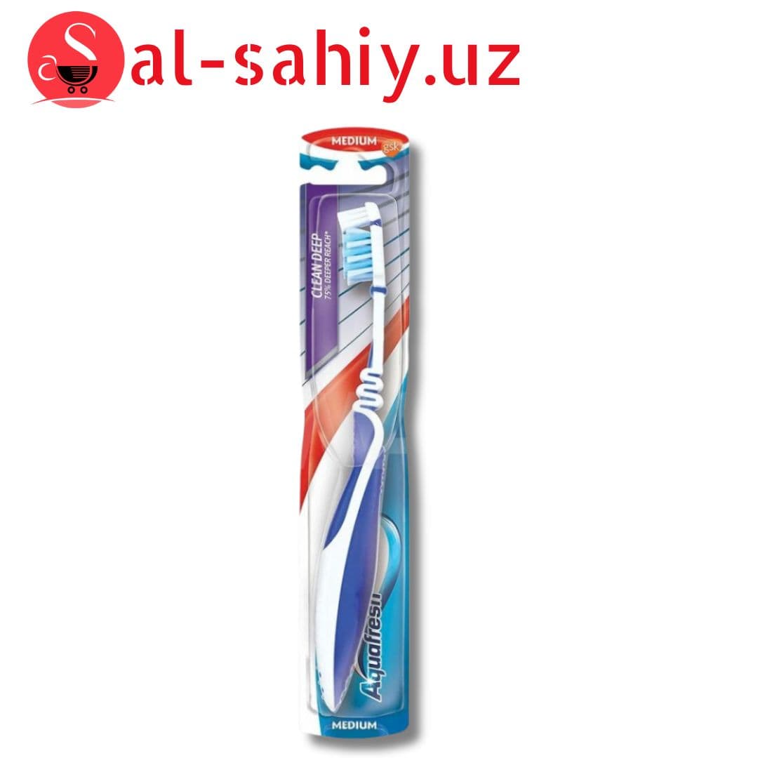 Зубная щётка AquaFresh CLEAN DEEP MEDIUM