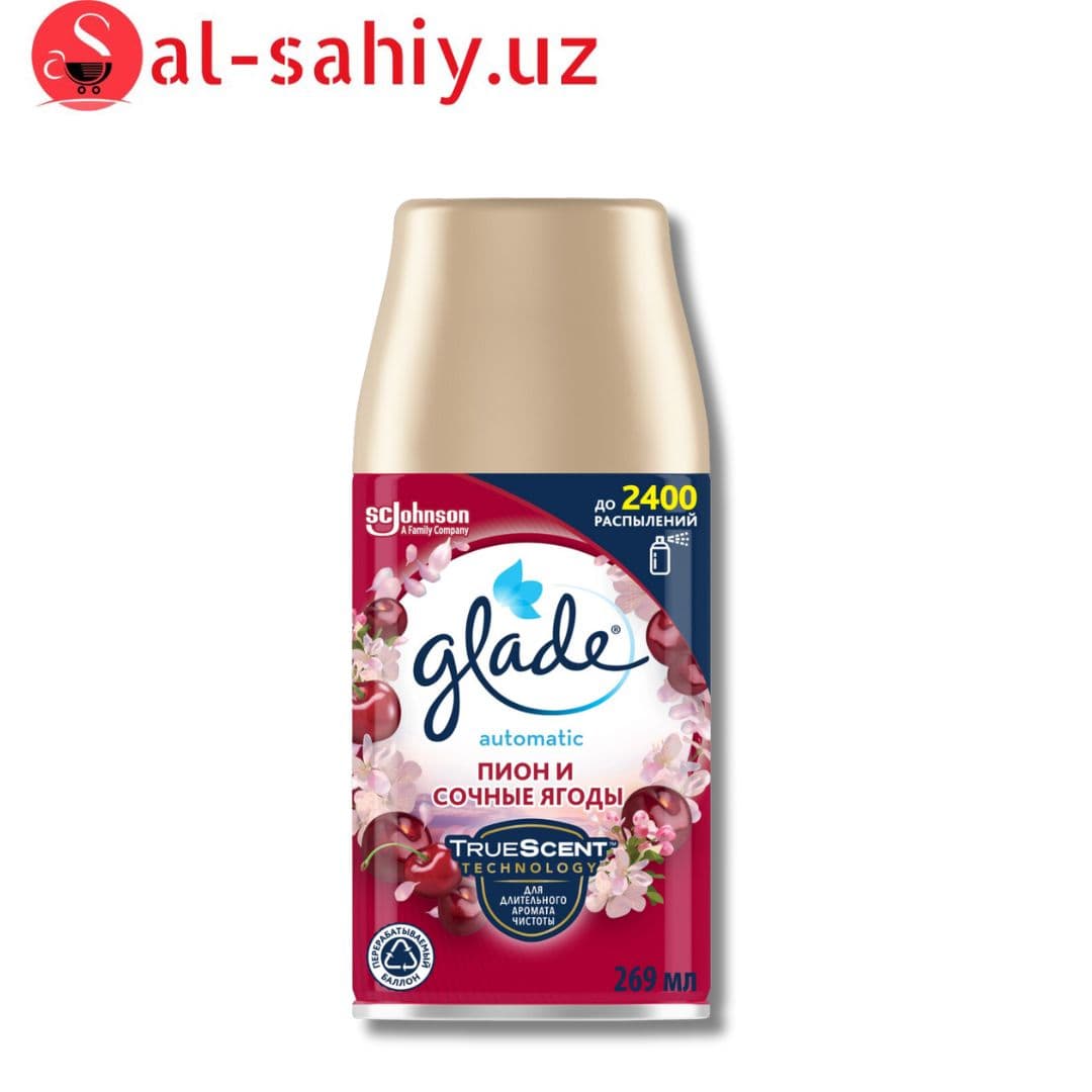 GLADE пион и сочные ягоды освежитель воздуха 269мл