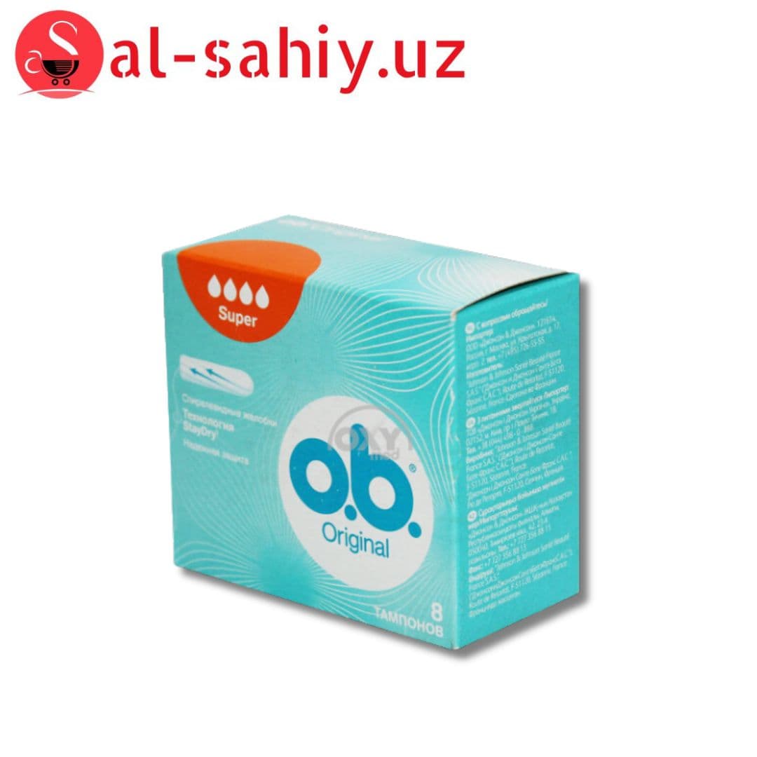 O.B. original Comfort super тампоны 8шт