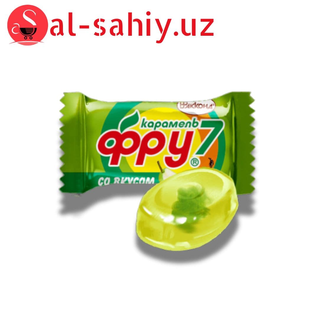 Карамель отливная Фру7 со вкусом Дюшес