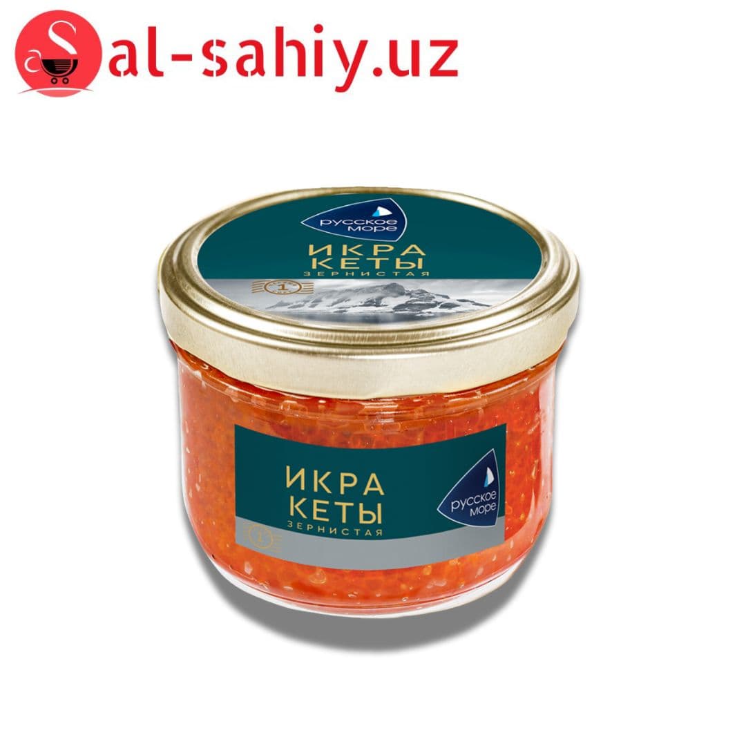 Икра кеты зернистая Русское Море, 210 г