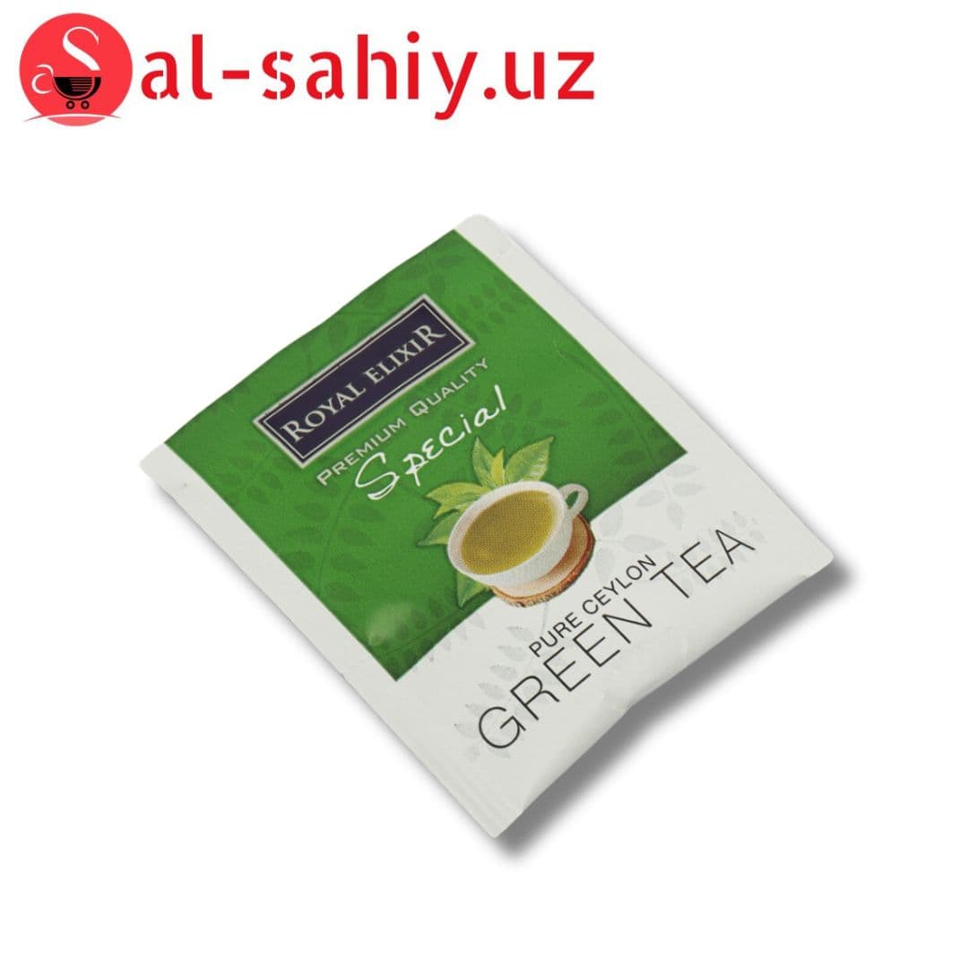 Чай Rayal ELIXIR Green TEA SPECIAL 100гр