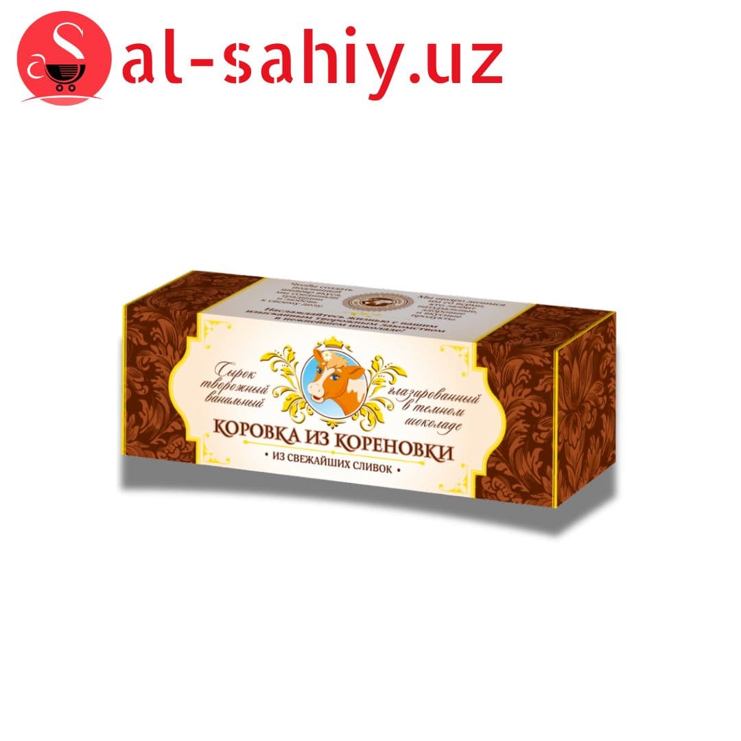 Сырок коровка из кореновки глазир темный шоколад 23 % 50 г