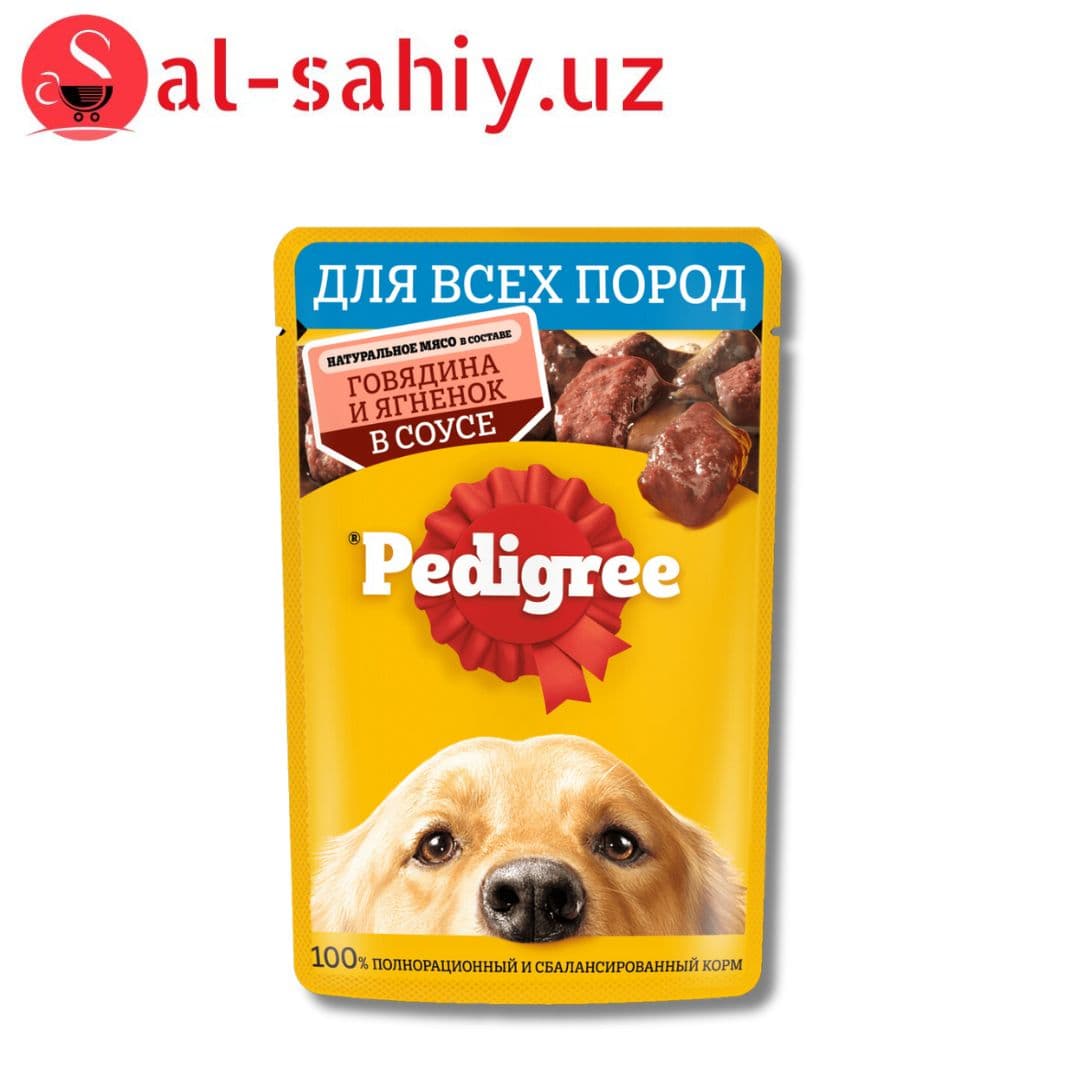 Влажный корм Pedigree для взрослых собак Говядина