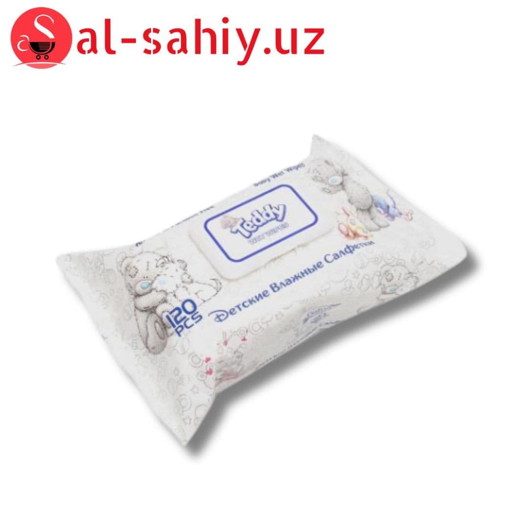 Салфетка влажные детские Selen baby 120шт