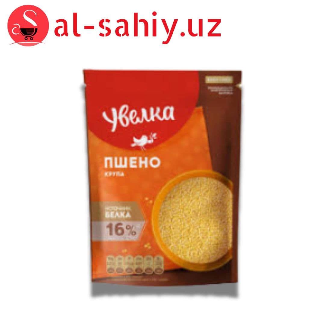 Крупа пшено Увелка шлифованное 400г
