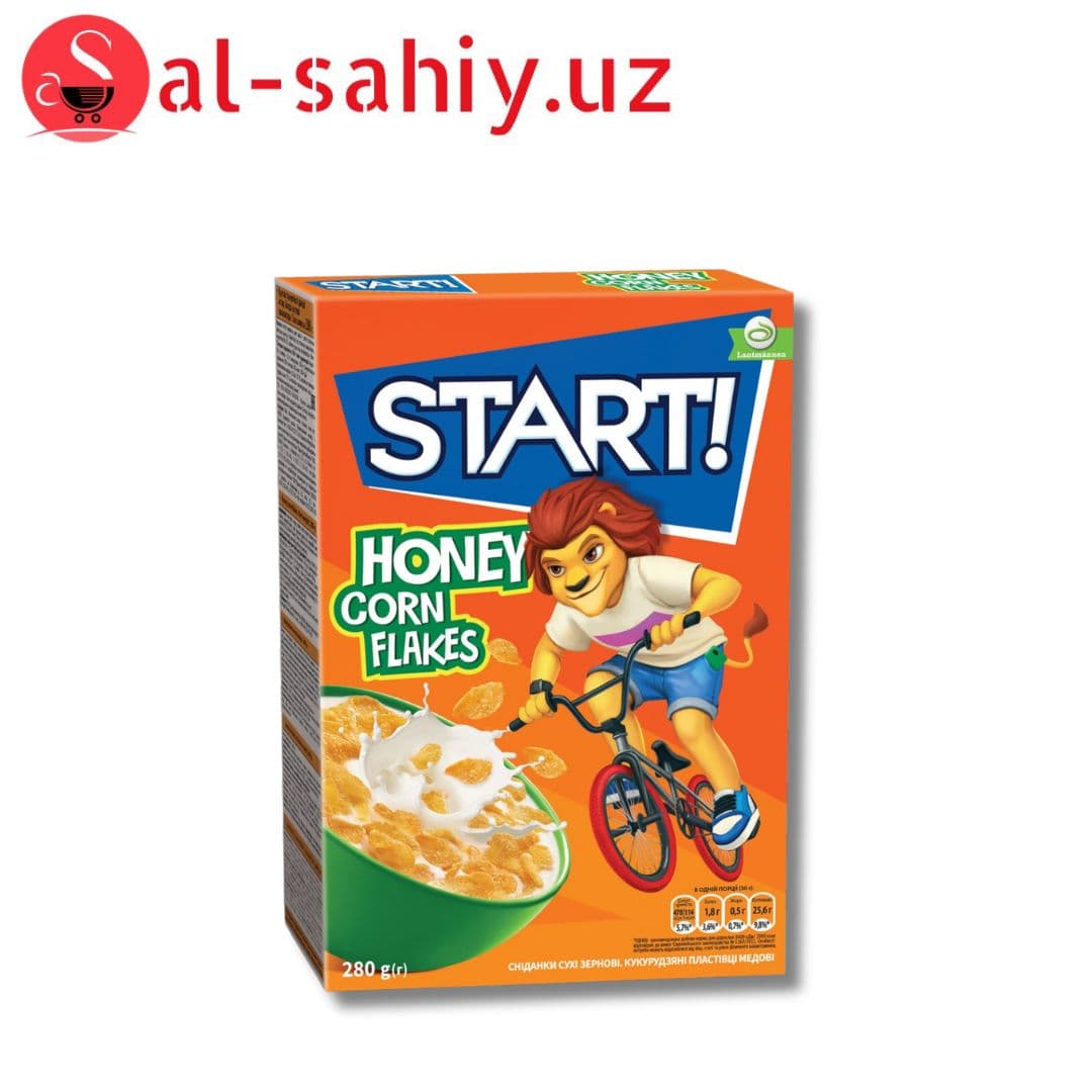 Кукурузные хлопья Start медовые 280 г (4820008124784)