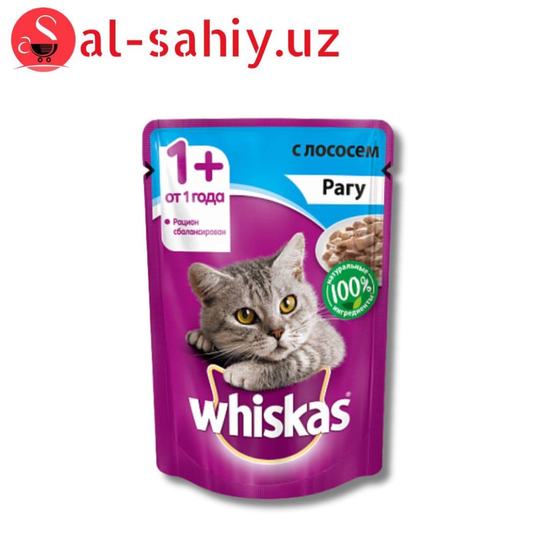 Whiskas - Лосось Рагу 85гр