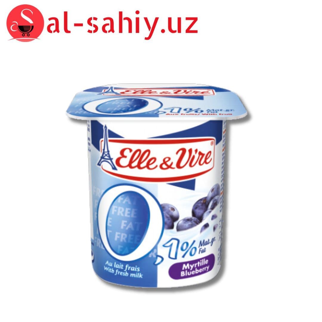 Йогурт Elle & Vire «Fruits Blueberry», 125 г