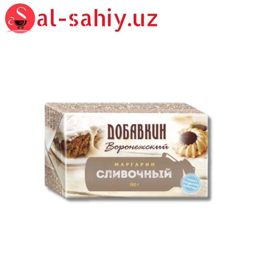 Сливочное масло "Добавкин" 72% 180гр