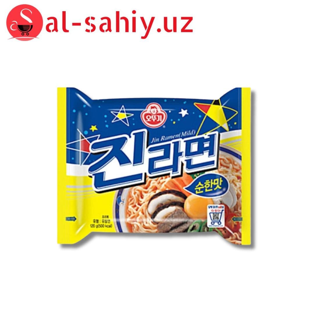 Готовый Блюда "Jin Ramen (Mild)" 120гр