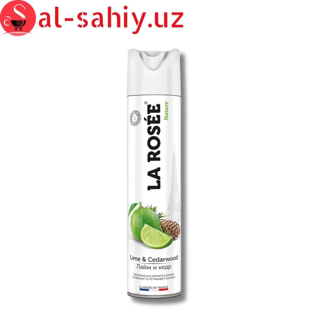 Освежитель LA ROSEE Lime Cedarwood 300мл