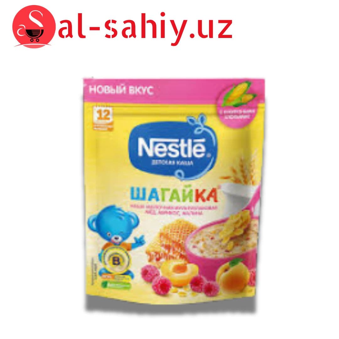 Nestle Каша Мёд Абрикос Малина 200гр