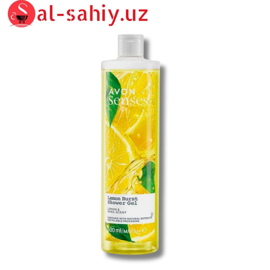 Senses Avon гель для душа "Цитрусовый заряд " 500мл