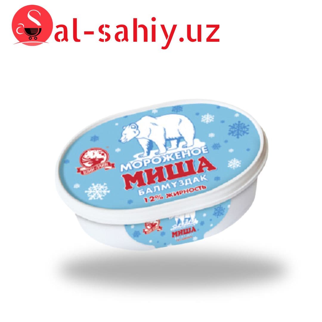Мороженое Мишка пломбир 400гр
