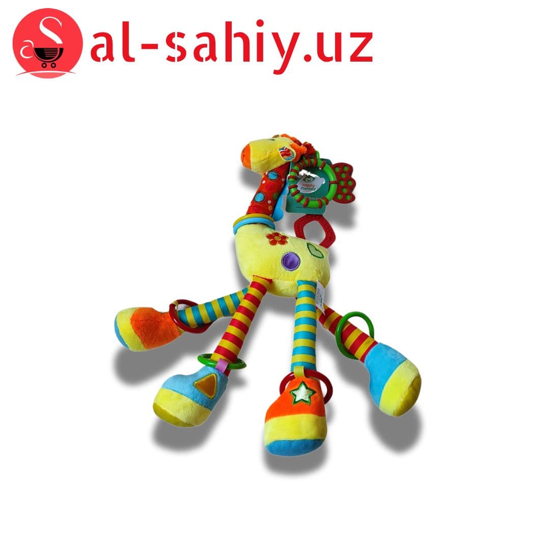Игрушка погремушка цветной TOYS