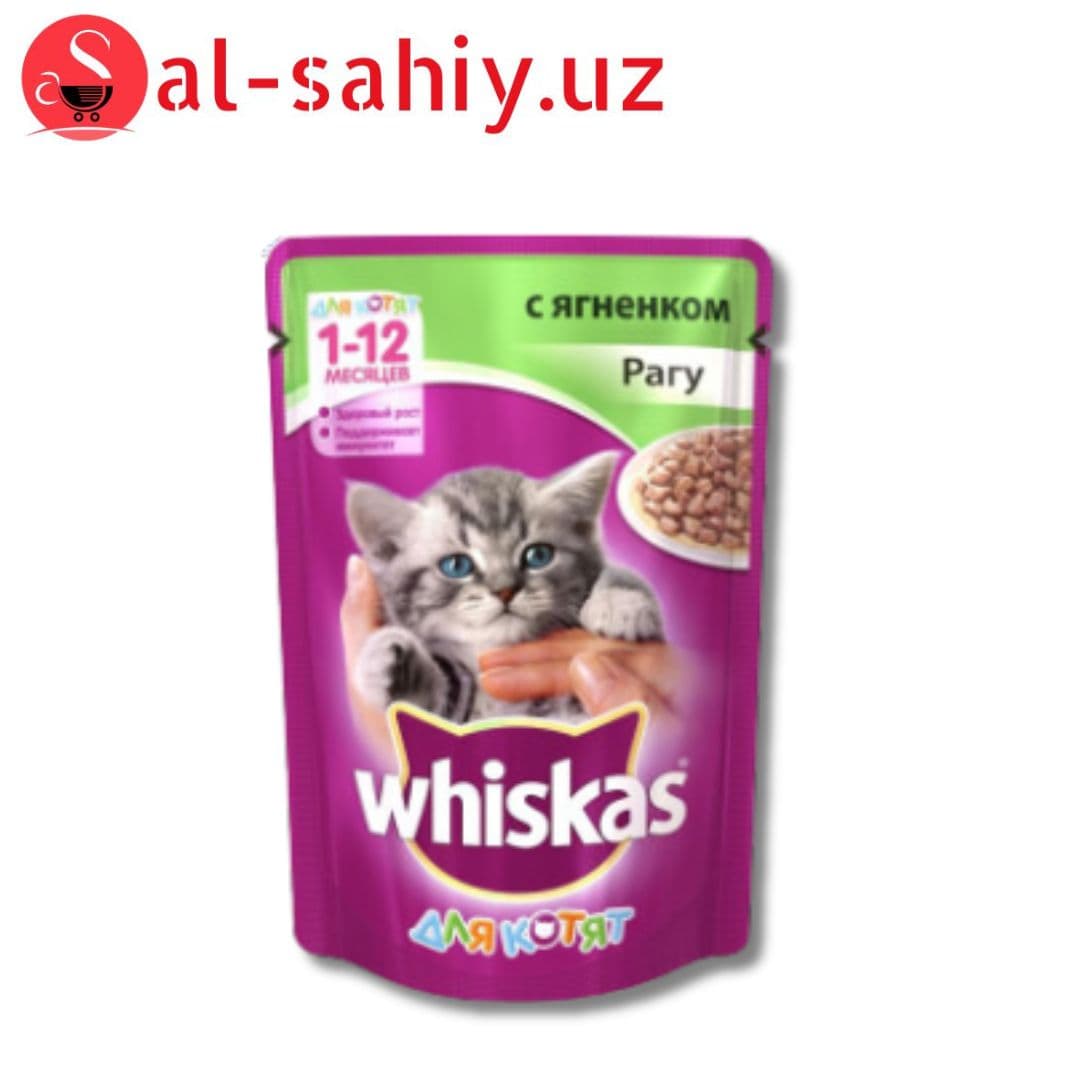 Whiskas Ягнёнок Рагу 85гр