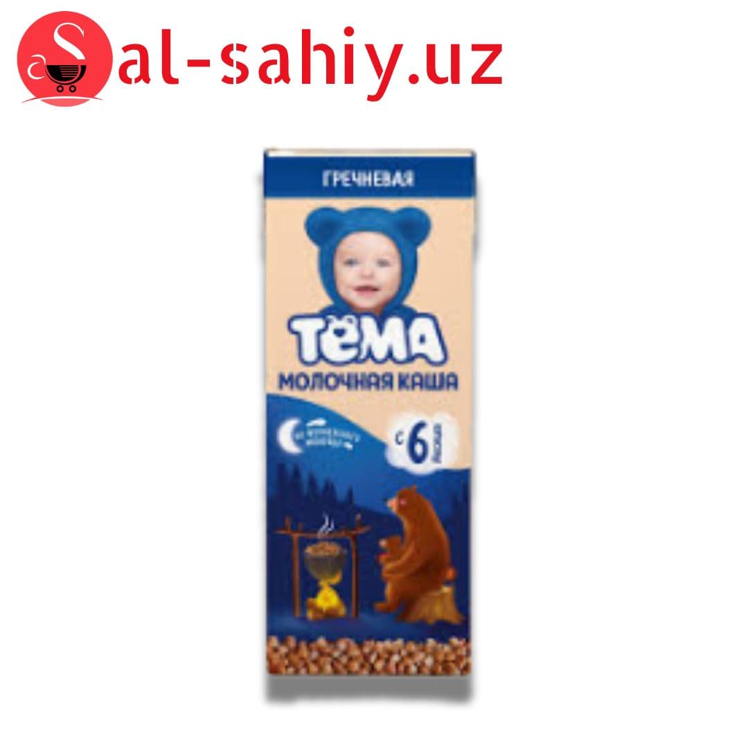 ТЁМА Каша Мол. Гречневая 206гр 2,2%