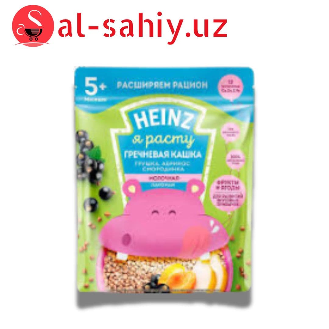 Лакомая кашка Гречневая груша,абрикос,смородинка 170гр к/у