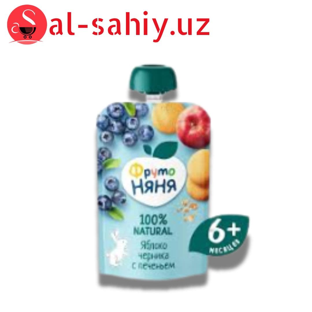 Фруто Няня 90 г яблоко черника