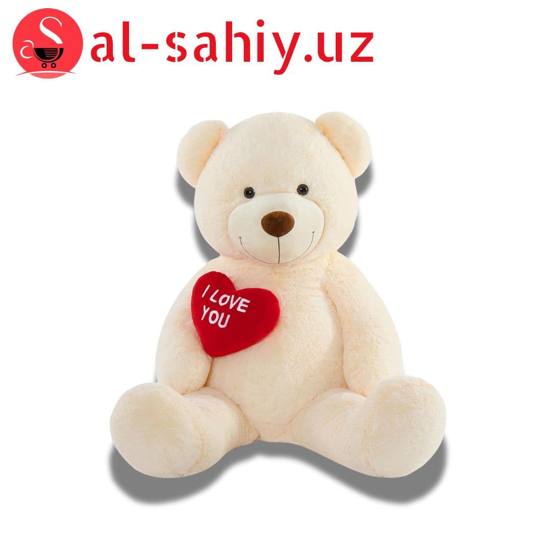 Игрушка плюшевая Мишка Тедди I love You большой