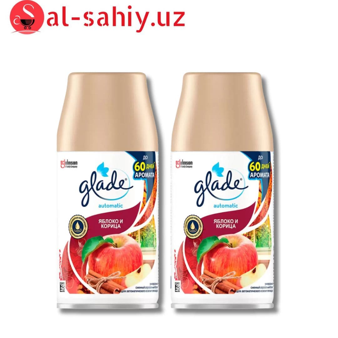 Glade Освежитель воздуха Automatic спрей Сменный баллон Яблоко 269мл