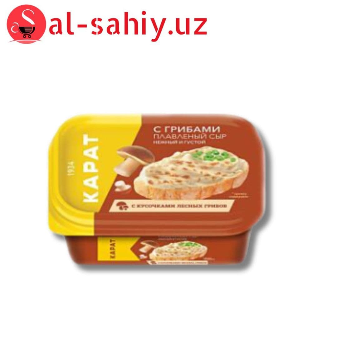 Сыр плавленный Карат 200гр (грибами)