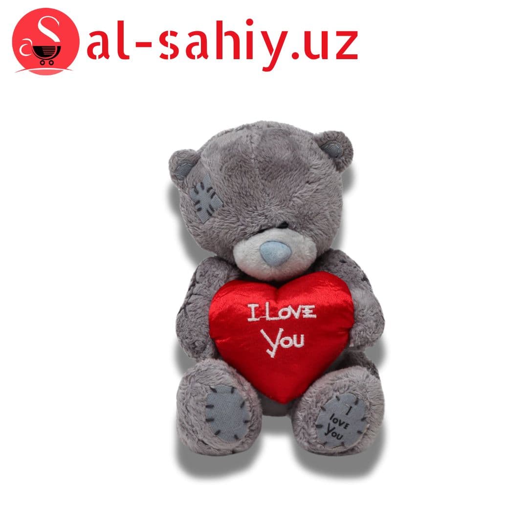 Игрушка плюшевая Мишка Тедди I love You средний