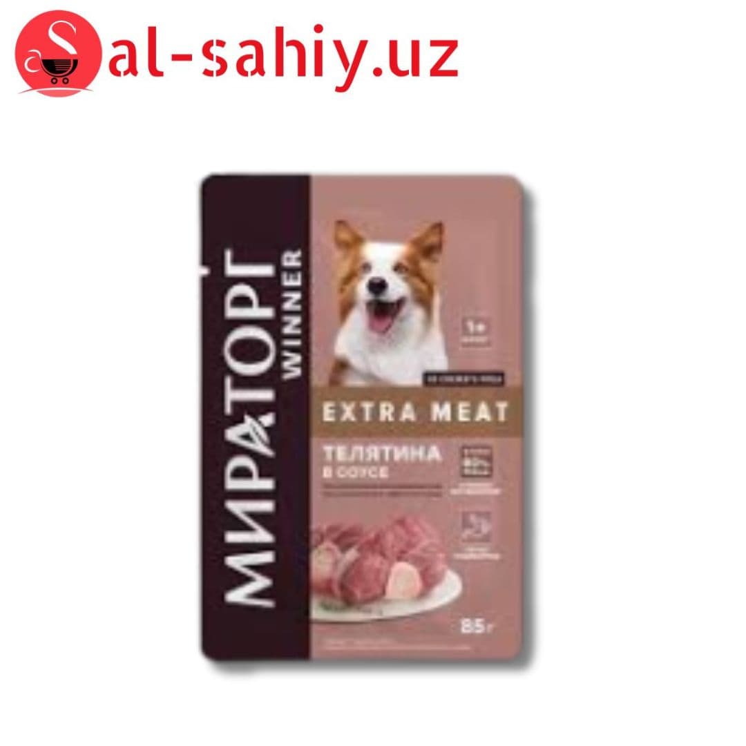 Winner Extra Meat с телятиной в соусе 85 гр