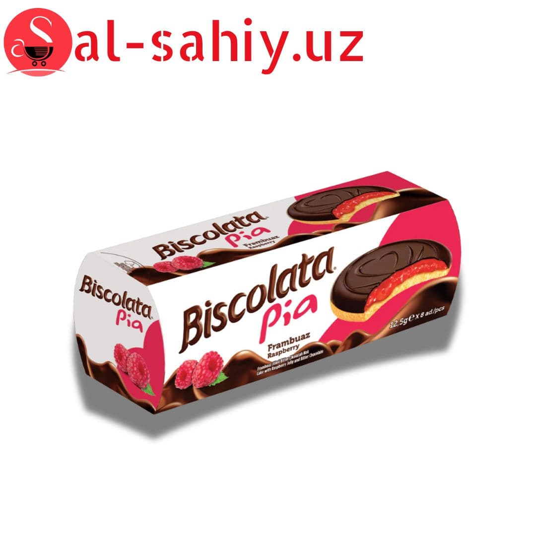 BISCOLATA PIA FRAMBUAZ 100гр