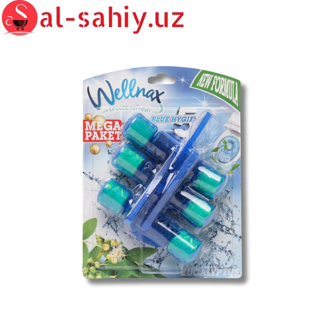 Wellnax Туалетный блок ассар 3х50 г