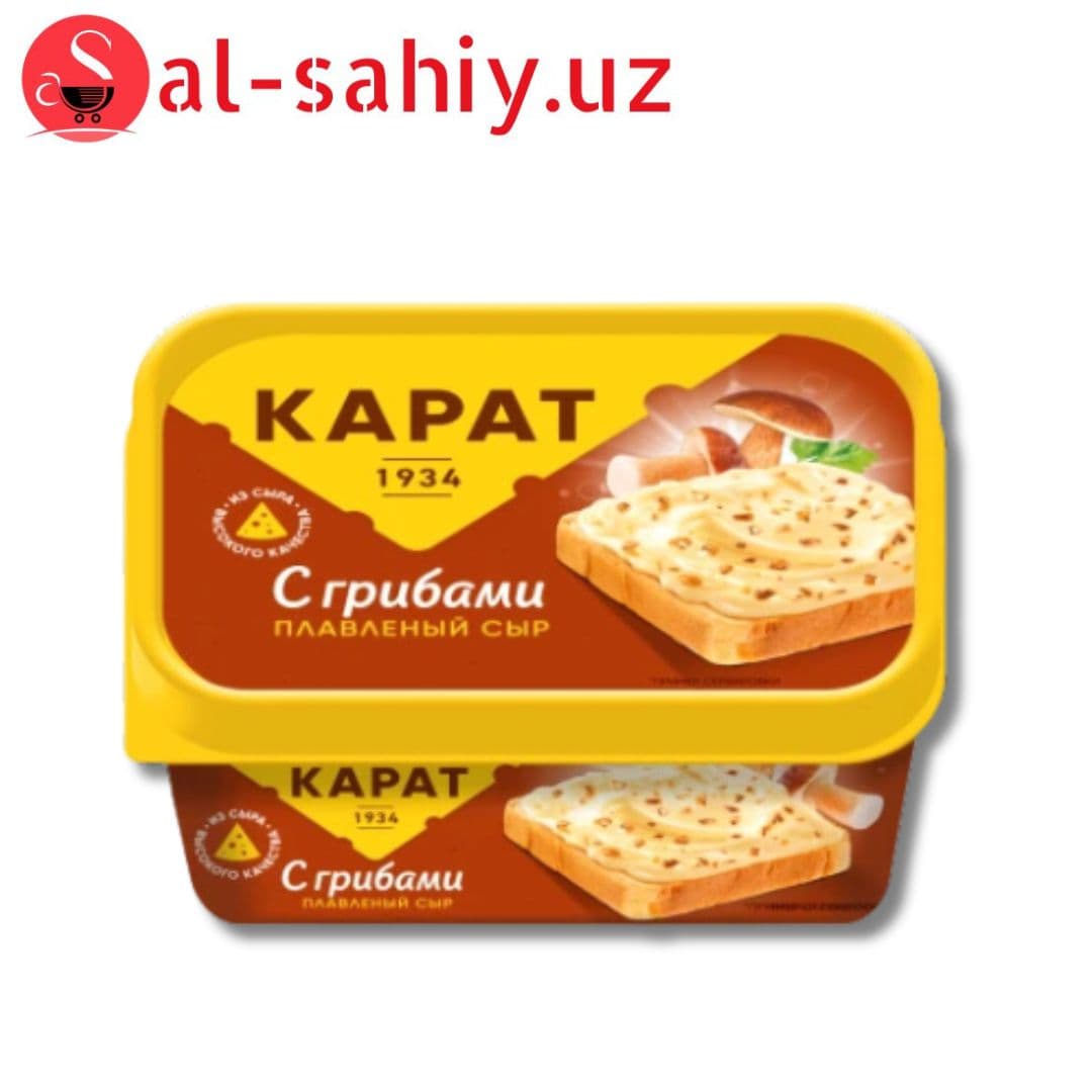 Сыр плавленный Карат 400гр (с грибами)