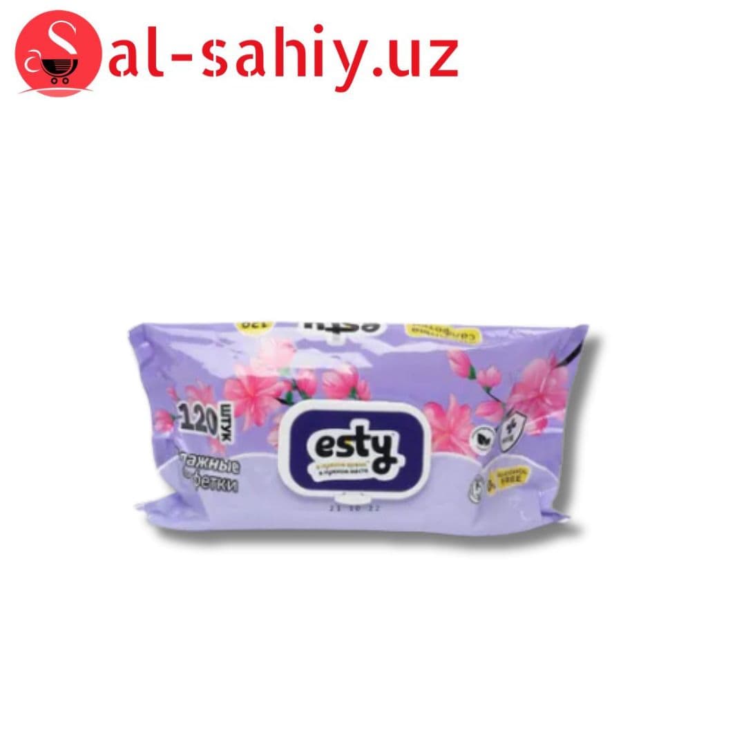 Влажные салфетка 72 шт Esty Premium