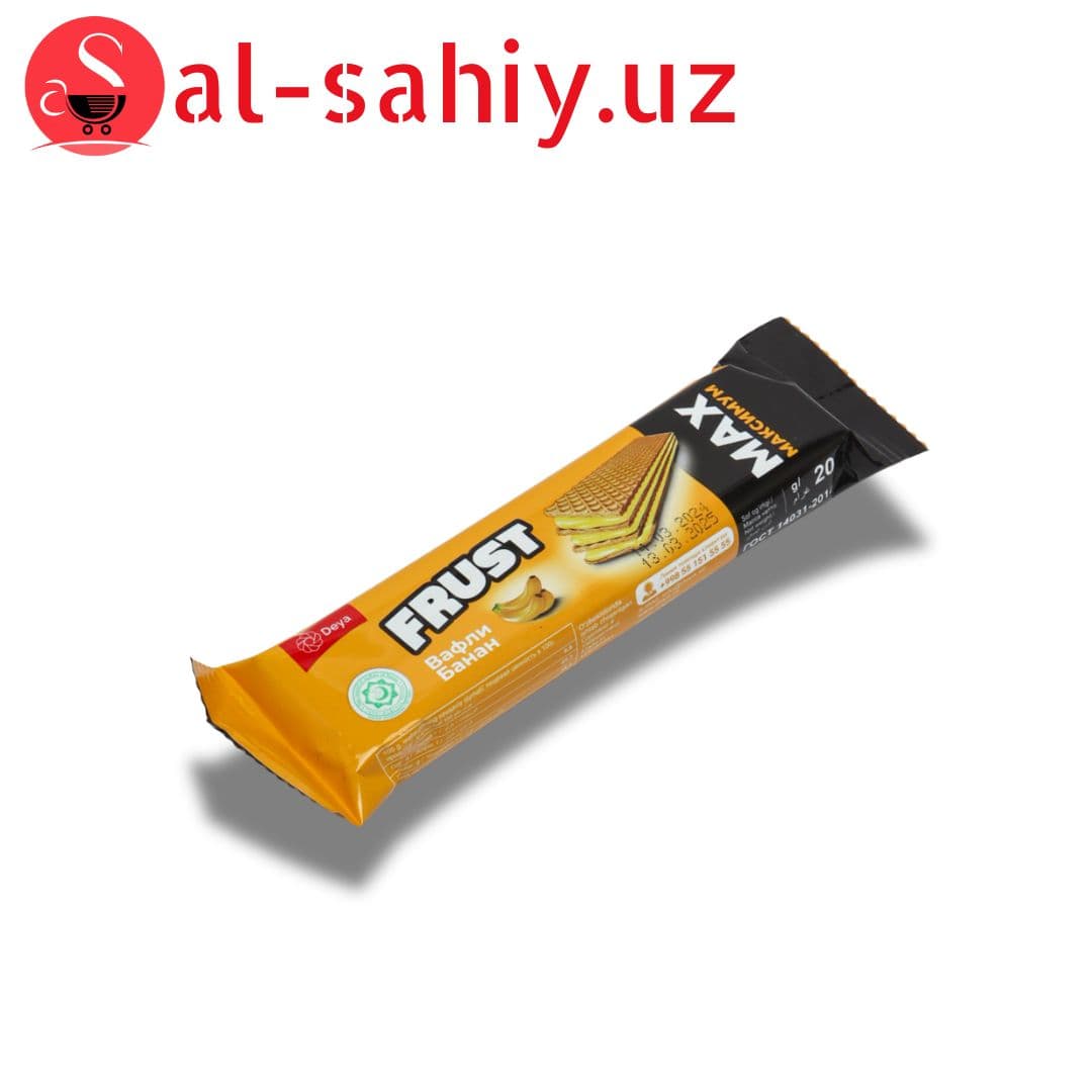 Вафли "Frust max size" со вкусом банана 20гр