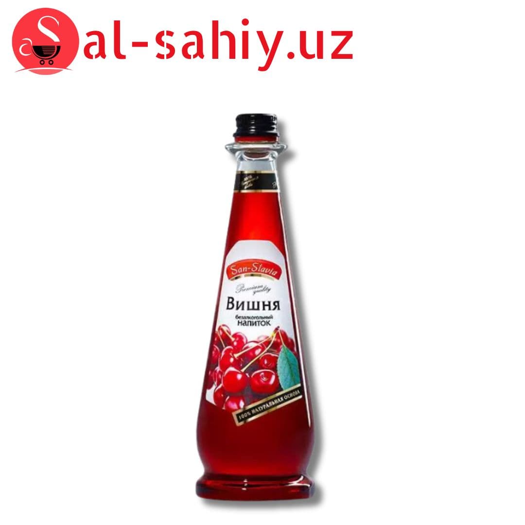 Безалкаголный напиток SAN-SLAVIA Вишня 0.5 L