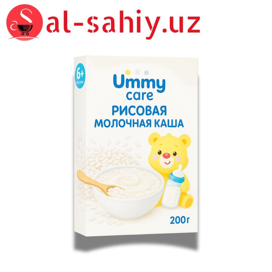 Каша "Ummy care" рисовая молочная каша 200гр