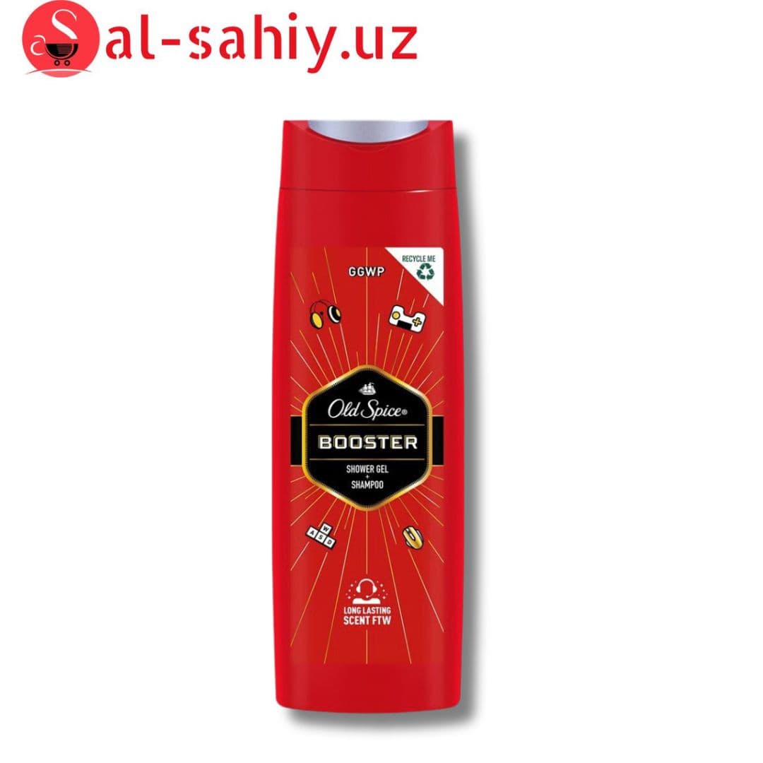 Old Spice =BOOSTER= shower gel + shampoo 400 ml