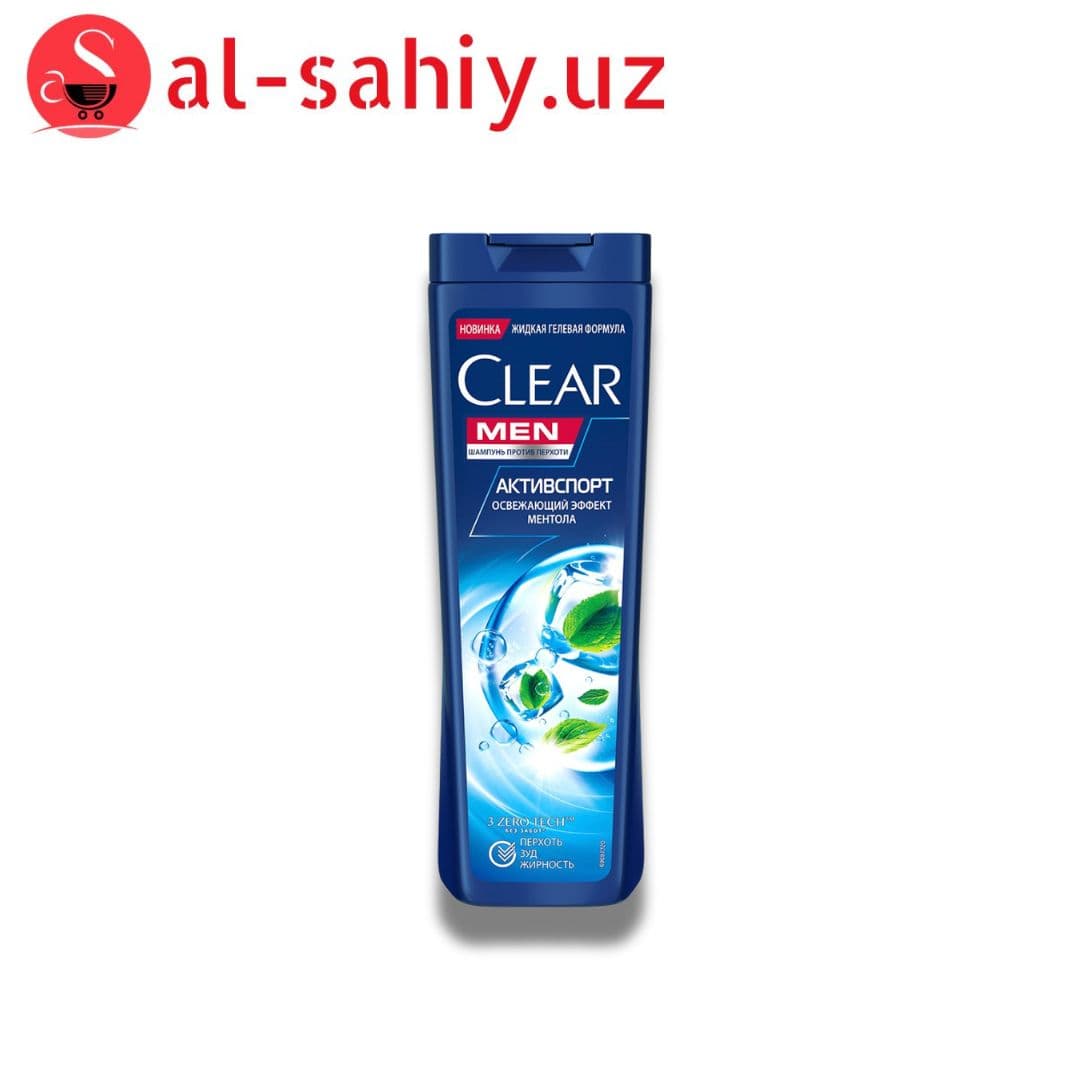 Шампунь Clear MEN активспорт 380мл