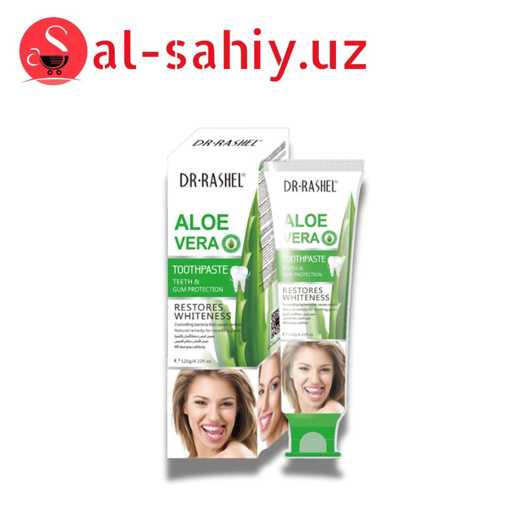 Отбеливатель зубов Dr Rashel Aloe Vera 120 g